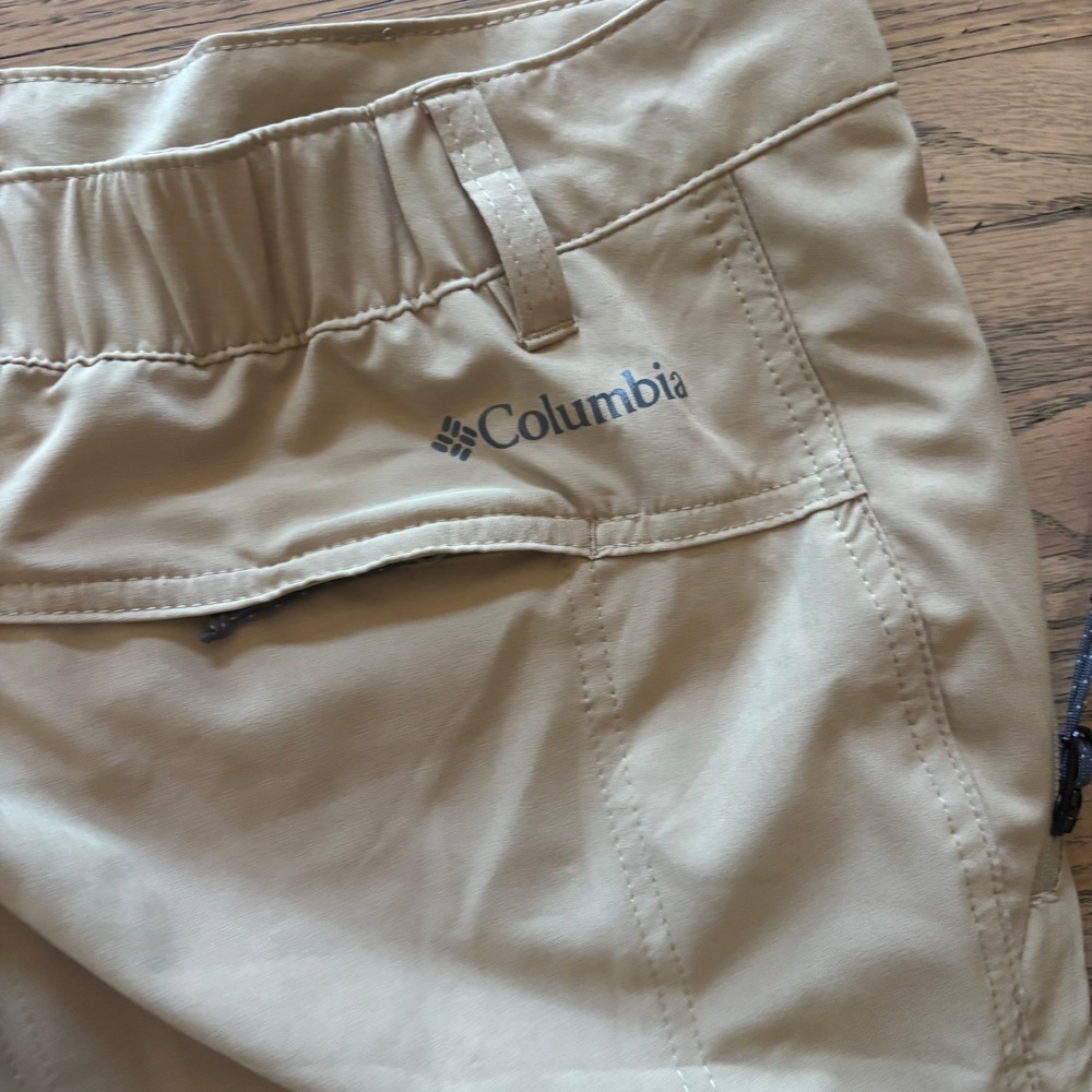 Columbia Mens Silver Ridge Utility Pants Khaki Tan Stretch Hiking 38x32 XO0923 - Picture 10 of 10